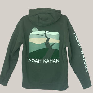 Noah Kahan Hoodie Green Pullover Sweatshirt Graphic Merch Cozy Streetwear #OO